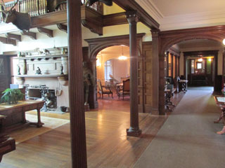 The long hallway where Claire first saw John.