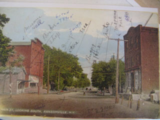 An old postcard of Ransomville