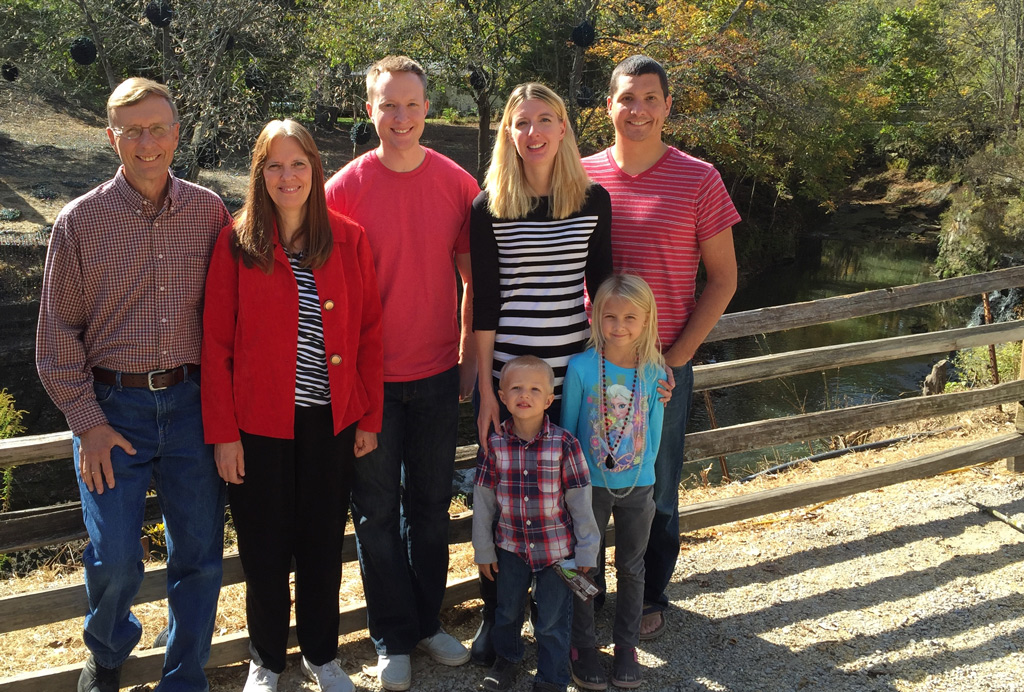 Photo of Beth Livingston and her family