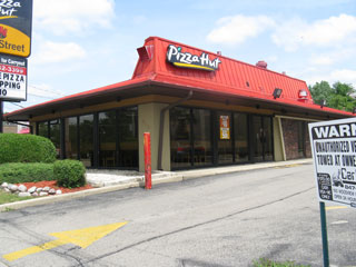 The pizza restaurant